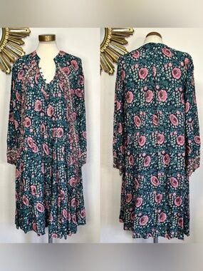 Natalie Martin Fiore Short Dress Vintage Floral